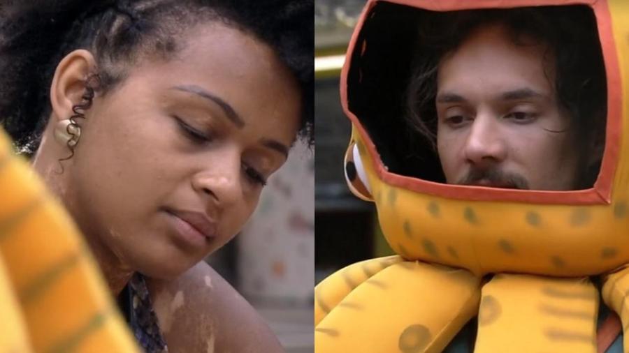 BBB 22: Natália e Eliezer trocam farpas novamente - Reprodução/Globoplay