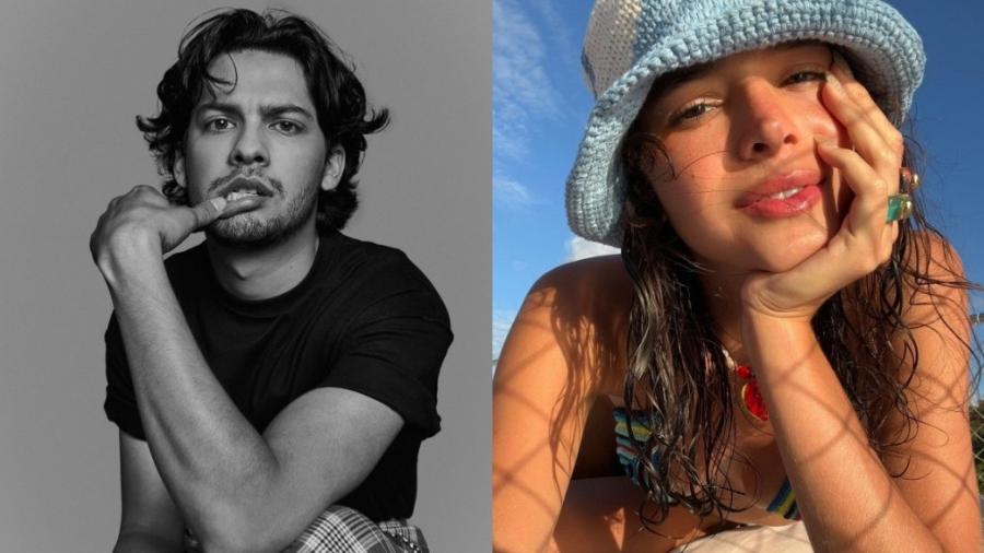 Bruna Marquezine e Xolo Maridueña fizeram par romântico em "Besouro Azul" - Reprodução/Instagram