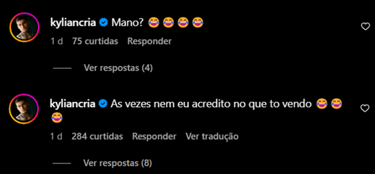 Comentário do namorado de Andressa Urach no vídeo da dançarina com a nora