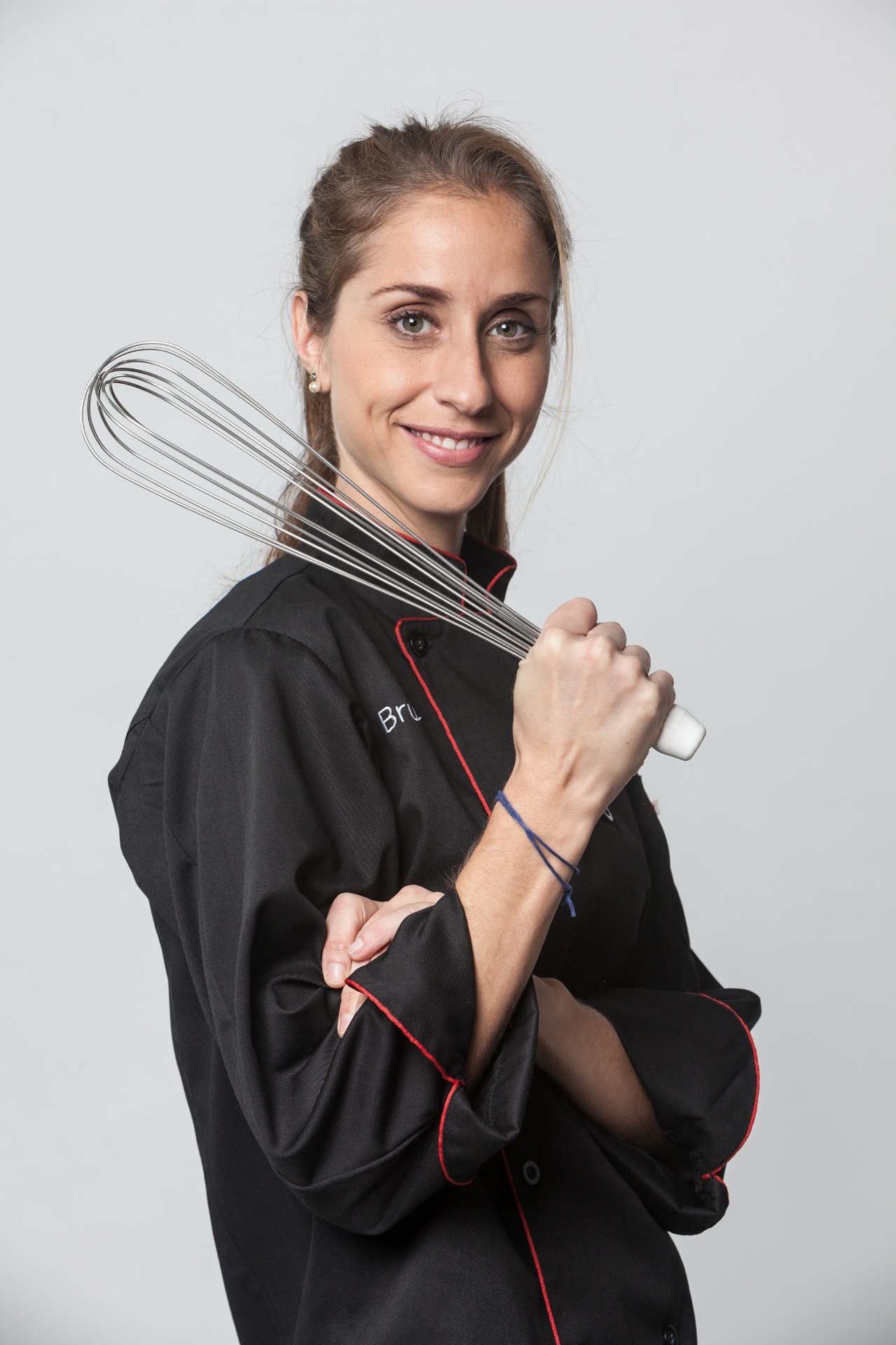 Bruna Monari, 34 anos, é de São Paulo. "Sou fã do Buddy Valastro e quero sair do 'Batalha dos Confeiteiros Brasil' um confeiteiro melhor. Quero aprender bastante", disse - Edu Moraes/Record