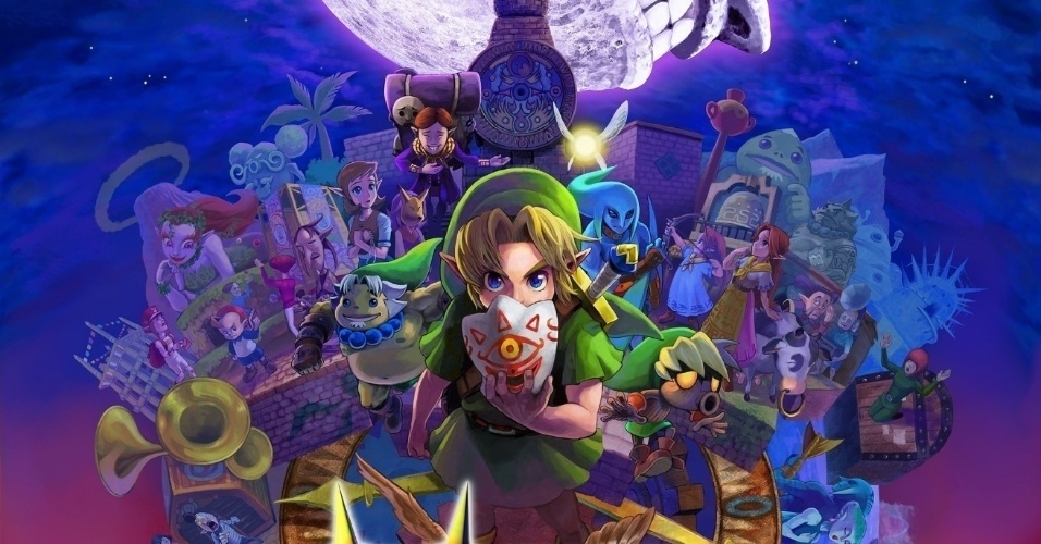 EXCLUSIVO 3DS: Remake pedido há anos por fãs da série, "Legend of Zelda: Majora's Mask 3D" capturou o exótico espírito de aventura do game no portátil - Divulgação