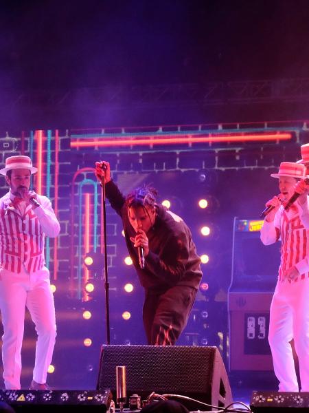15.abr.2016 - O rapper A$AP Rocky se apresenta no primeiro dia do Coachella Festival, em Indio, Califórnia - Getty Images