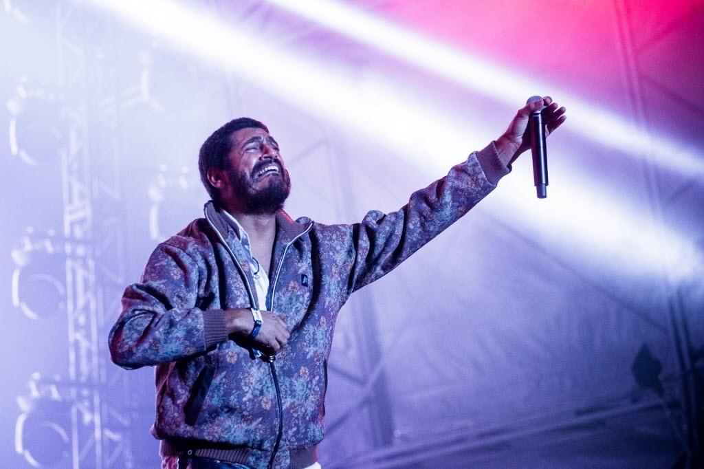 Criolo se apresenta no Lollapalooza Brasil 2017, no Autódromo de Interlagos de São Paulo - y Andrade/Folhapress
