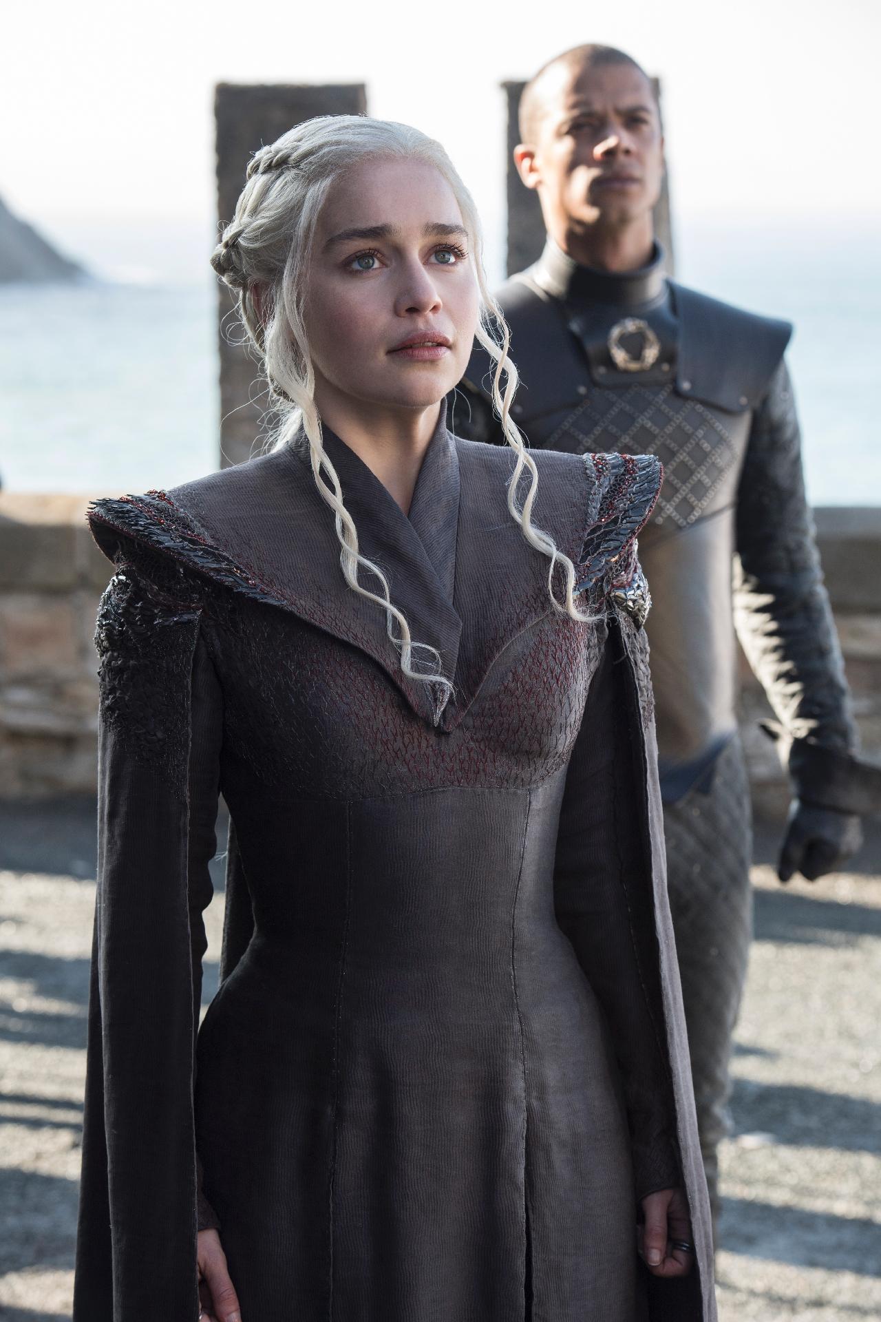 Daenerys desembarca em Westeros em cena do primeiro episódio da sétima temporada de "Game of Thrones" - Divulgação/HBO