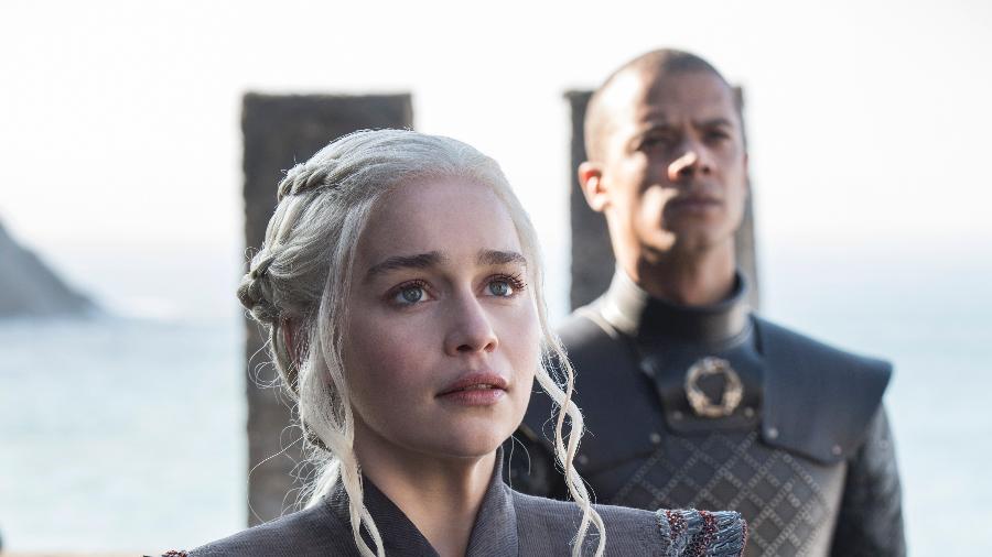Daenerys desembarca em Westeros em cena do primeiro episódio da sétima temporada de "Game of Thrones" - Divulgação/HBO