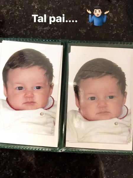 Bruno Gissoni compartilha fotos de quando era bebê - Reprodução/Instagram - Reprodução/Instagram