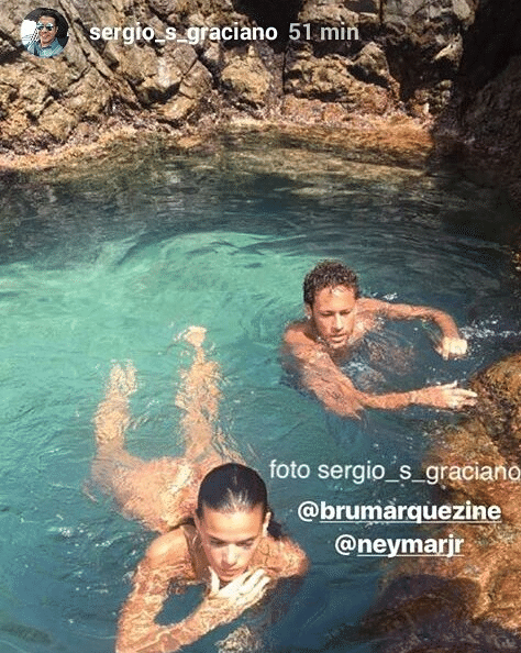 Bruna Marquezine e Neymar curtem passeio em Fernando de Noronha - Reprodução/Instagram