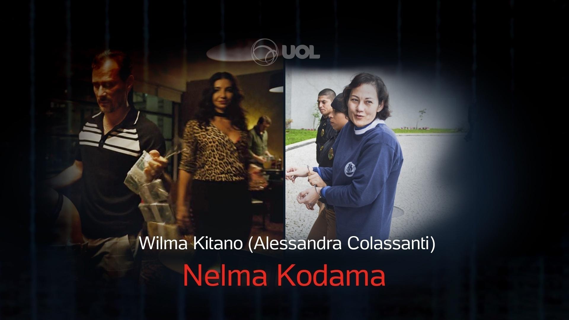 O Mecanismo - Wilma Kitano - Nelma Kodama - Karima Shehata/Netflix e Daniel Marenco/Folhapress