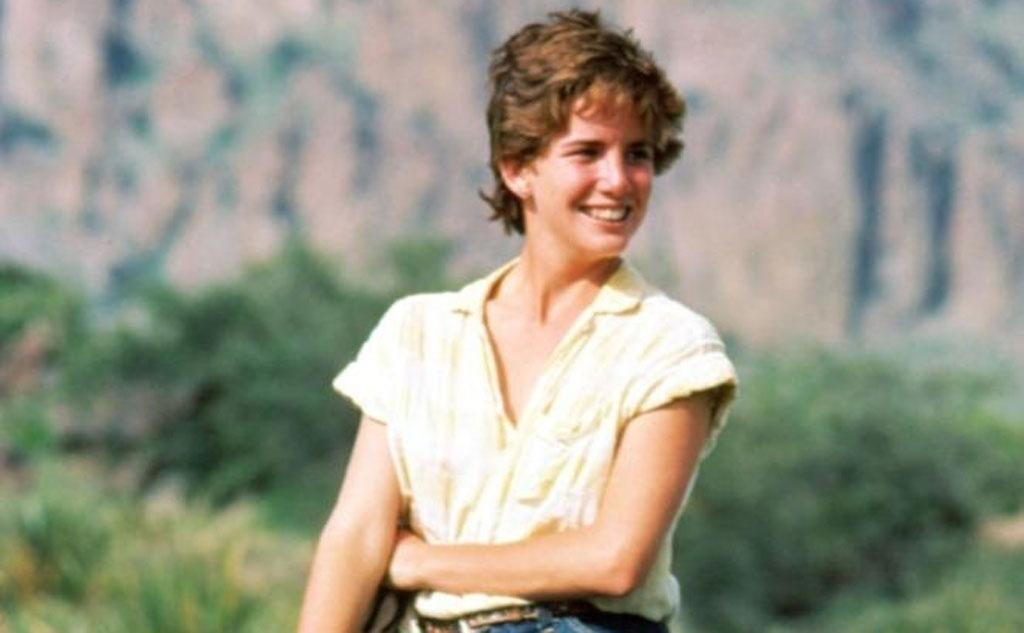 Melissa Gilbert em cena no filme "Sylvester"(1985) - Divulgação