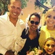 Alex Rodriguez, Marc Anthony, Jennifer Lopez e Emma - Reprodução/Instagram