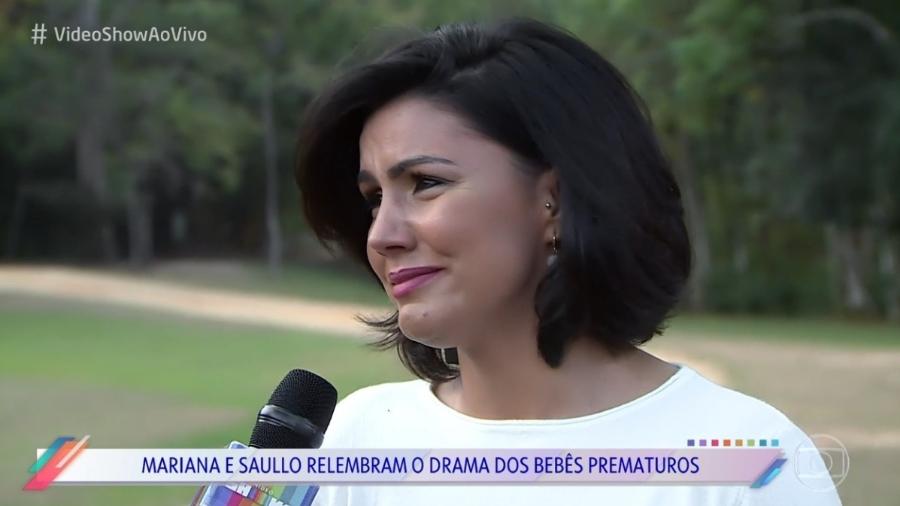 Ex-BBB Mariana Felício relembra drama de gêmeos prematuros na UTI - Reprodução/TV Globo