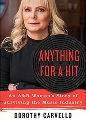 Capa do livro "Anything for a Hit", de Dorothy Carvello - Reprodução - Reprodução