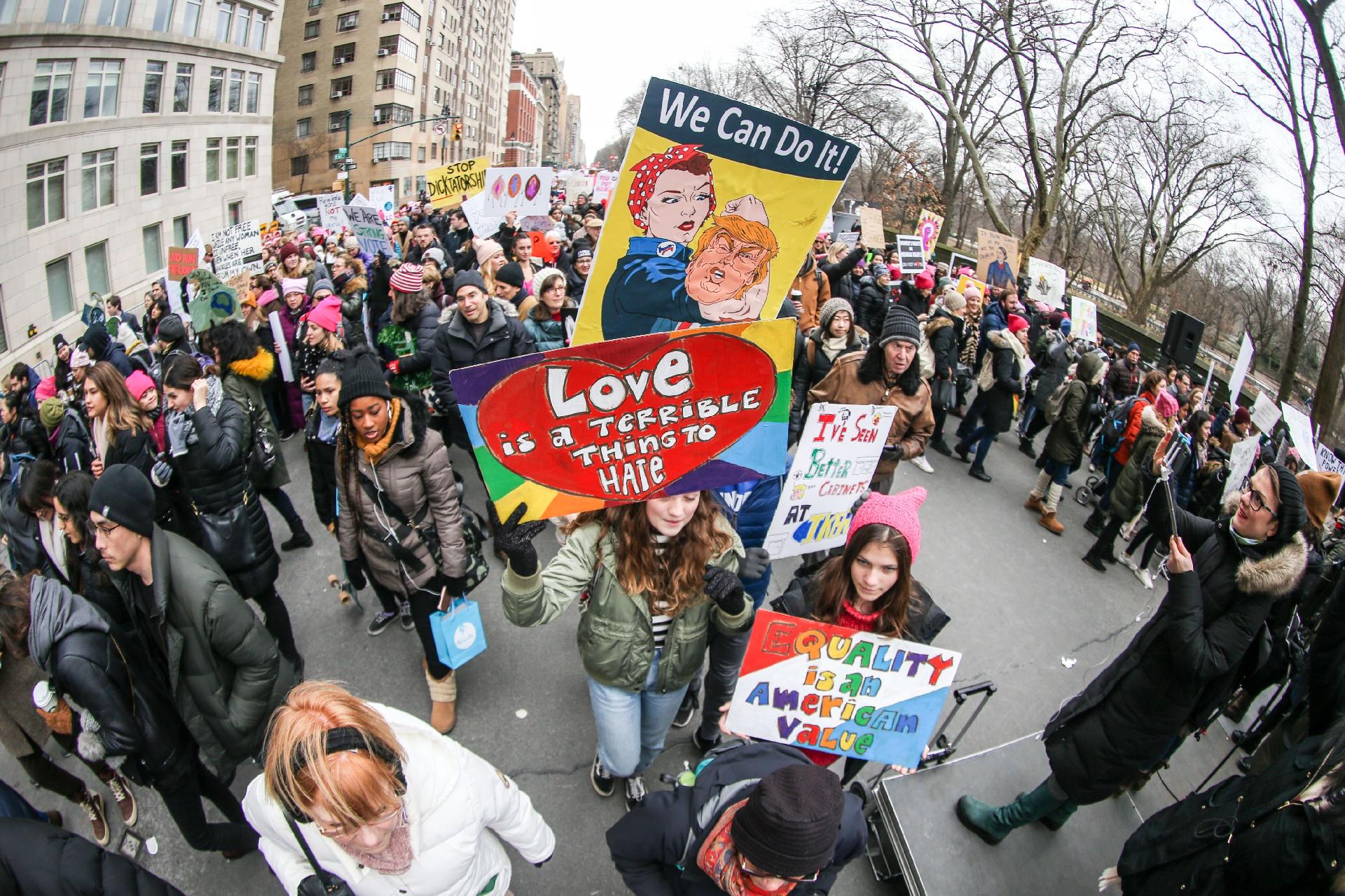 Marcha das mulheres -  William Volcov/Brazil Photo Press/Folhapress