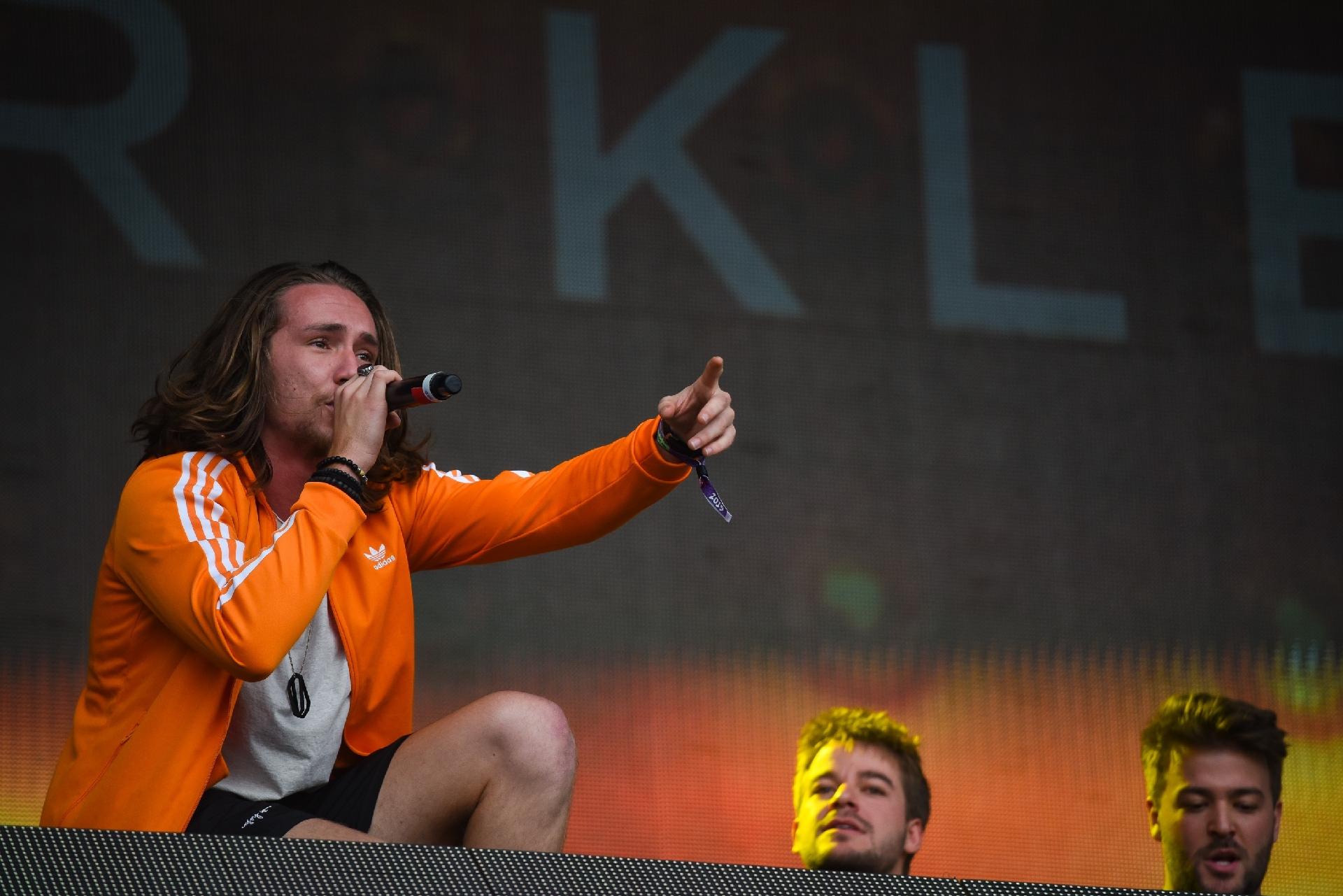 Vitor Kley se apresenta com os duos Chemical Surf e Dubdogz no Lollapalooza - Flavio Moraes/UOL