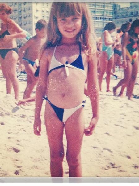 Grazi Massafera criança em praia do Rio de Janeiro - Reprodução/Instagram