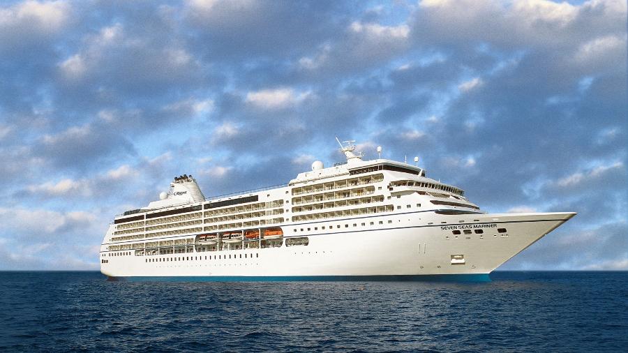 O Seven Seas Mariner tem capacidade para 700 hóspedes e conta com 500 tripulantes - Divulgação/Regent Seven Seas Cruises