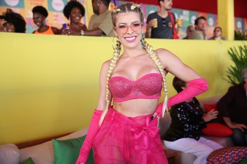 Jaqueline Grohalski no CarnaUOL 2020 - Iwi Onodera/UOL