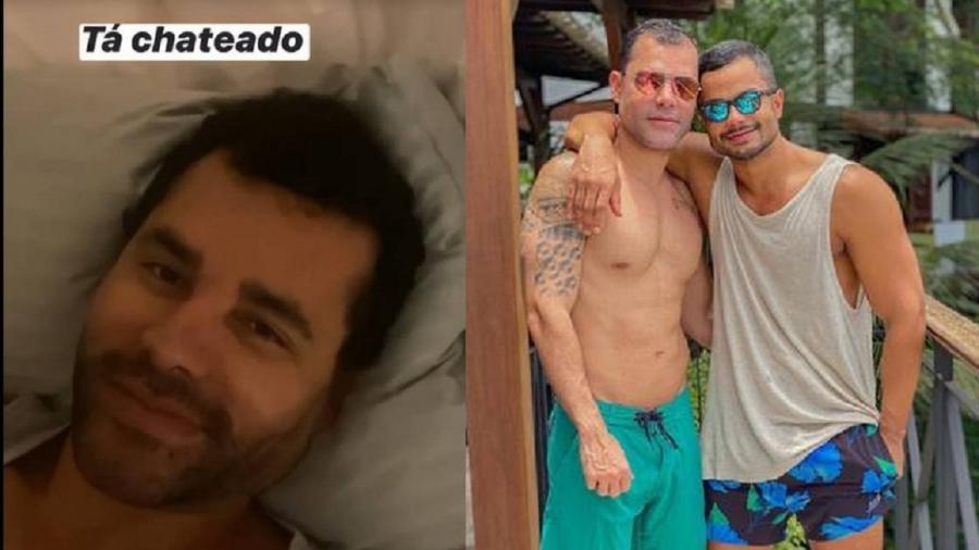 Rodrigo Sant"Anna e o marido, Junior Figueiredo - Reprodução/Instagram