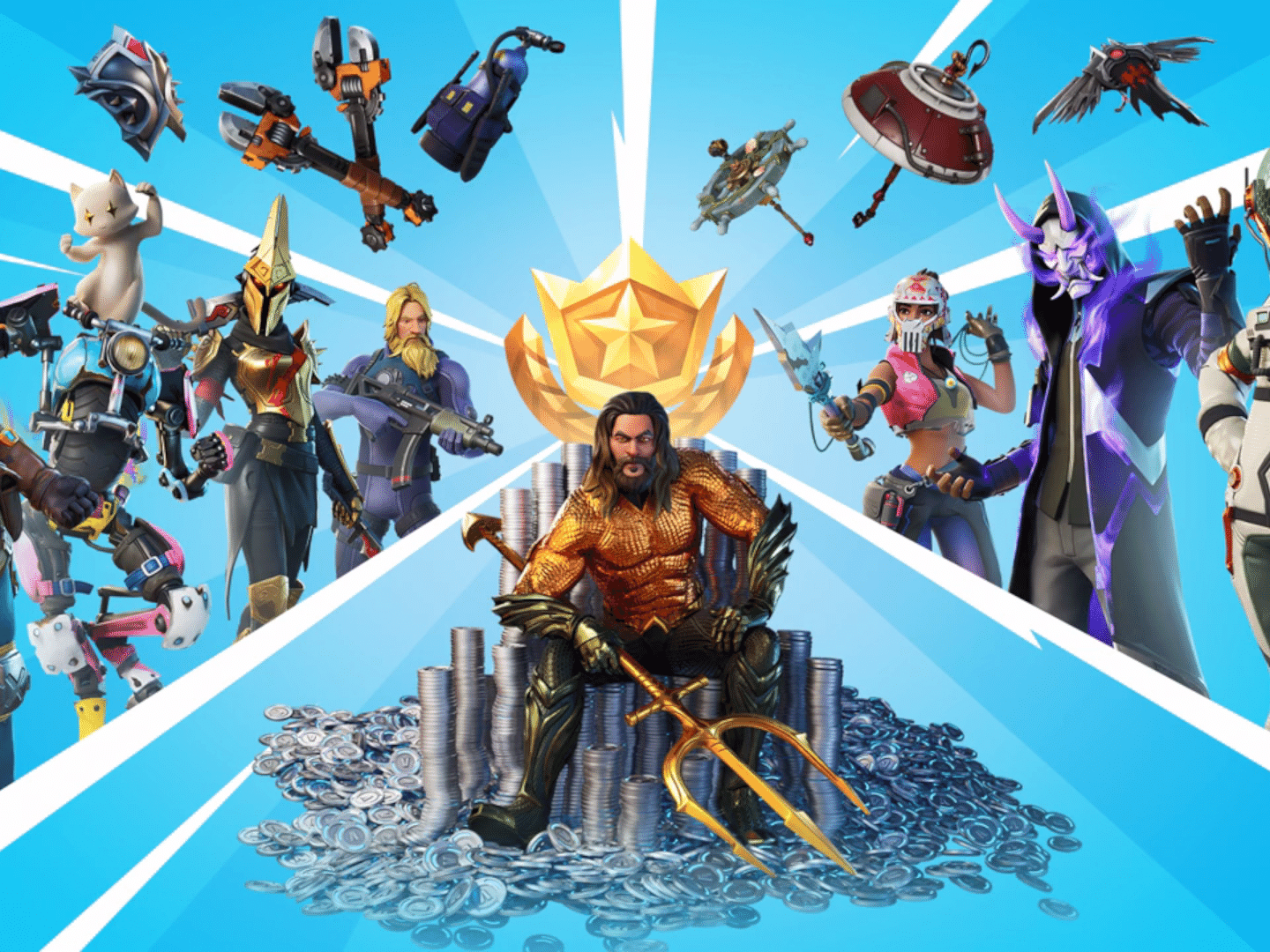 Aquaman no Fortnite: Capítulo 2, Temporada 3 - Tirando Onda está no ar