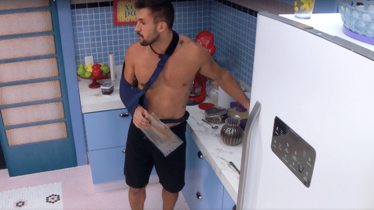 BBB 21: Arthur promete avacalhar comida da xepa - Reprodução / Globoplay - Reprodução / Globoplay