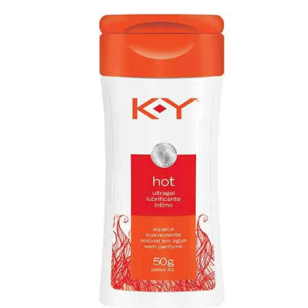 Gel lubrificante íntimo Hot K-Y - Divulgação - Divulgação