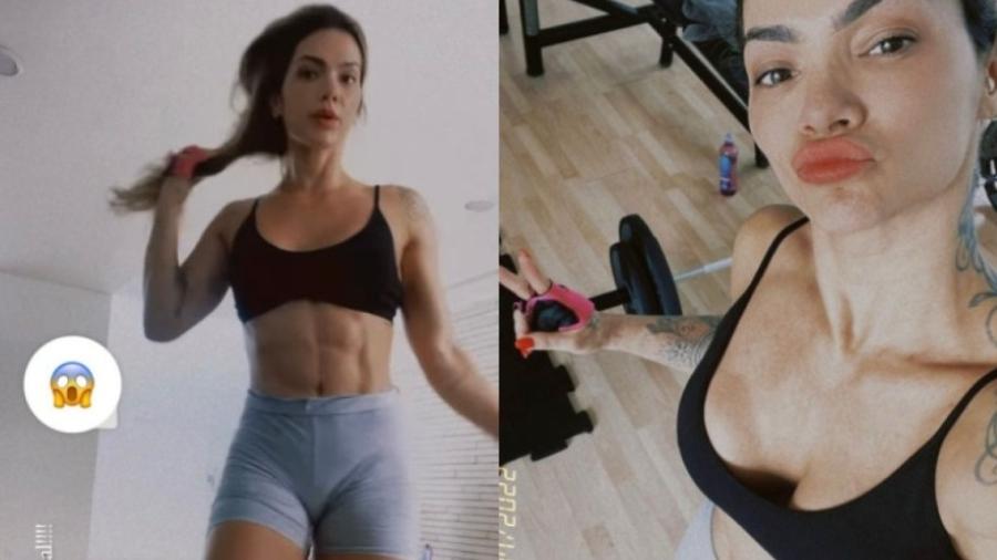 Kelly Key compartilha corpo sarado ao fazer série de exercícios nesta manhã - Reprodução/Instagram