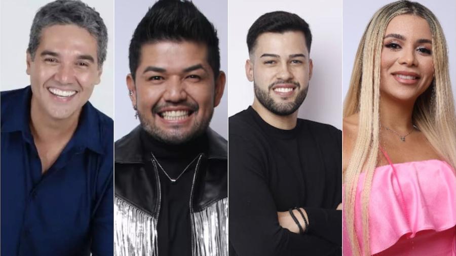 A Grande Conquista: Fernando, Hideo, Kaio e Taty Pink se enfrentam na 13ª Zona de Risco - Reprodução/Record