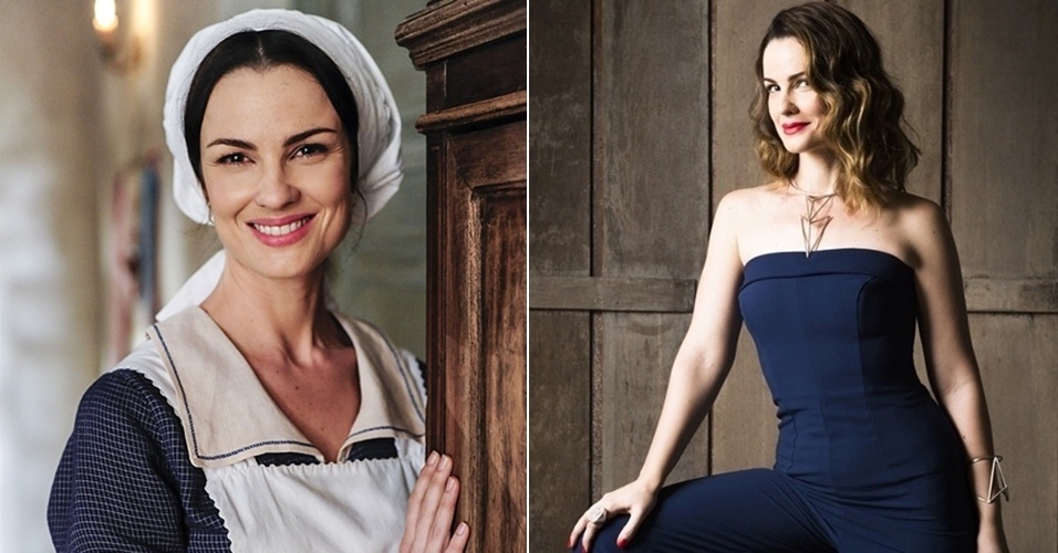 Rosa, personagem de Carolina Kasting, deixa de ser a empregada iludida para se tornar chef de cozinha. Formou-se em gastronomia para aprender ainda mais sobre o mundo da culinária - Divulgação/TV Globo