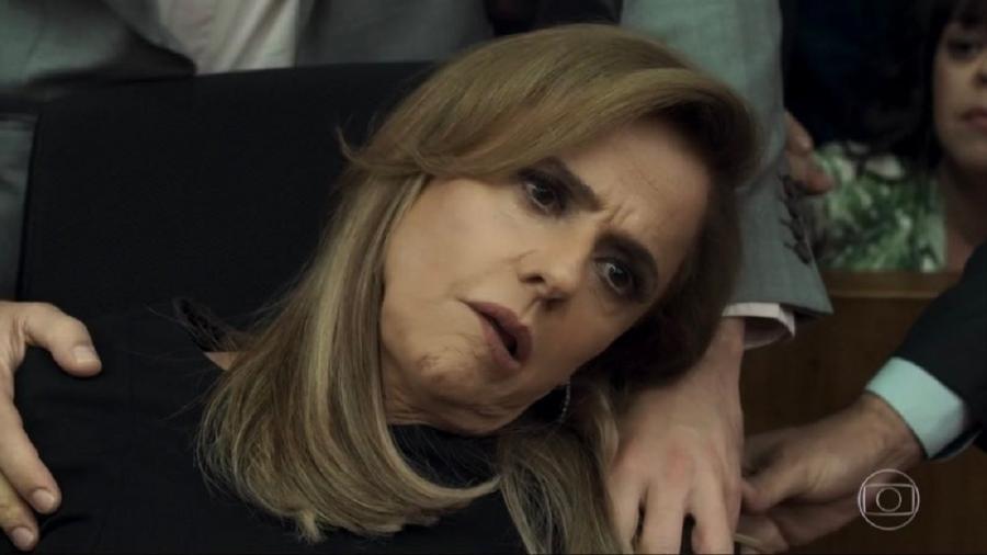 Na web, Marieta Severo é elogiada por atuação após cena de AVC em "Outro Lado" - Reprodução/TV Globo