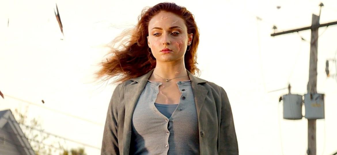 Sophie Turner como Jean Grey em X-Men: Fênix Negra - Divulgação