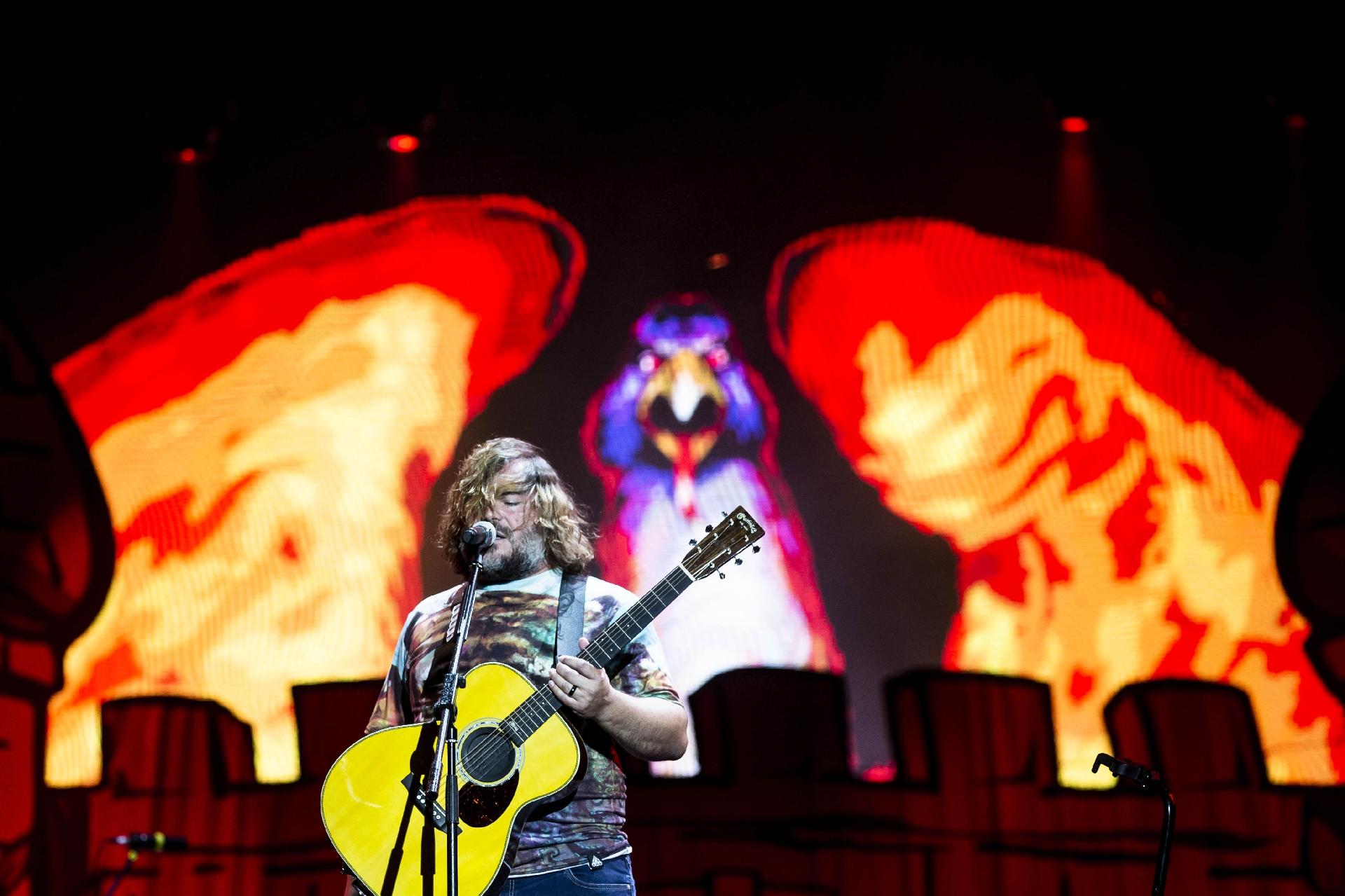 Tenacious D se apresenta no palco Mundo do Rock in Rio 2019 - Adriano Vizoni/Folhapress