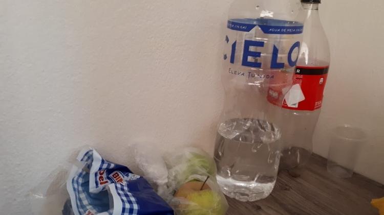 Marlucio Pinho está se alimentando com água e frutas durante esse período no Peru - Arquivo Pessoal