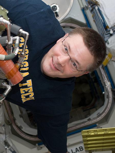 Doug Wheelock na Estação Espacial Internacional, em 2010 - Nasa - Nasa