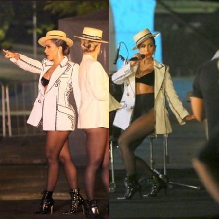 Anitta grava nos Arcos da Lapa - Reprodução / Twitter