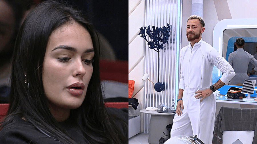 BBB 23: Larissa conta pedido feito a ela por Fred antes do Quarto Branco - Reprodução/Globo