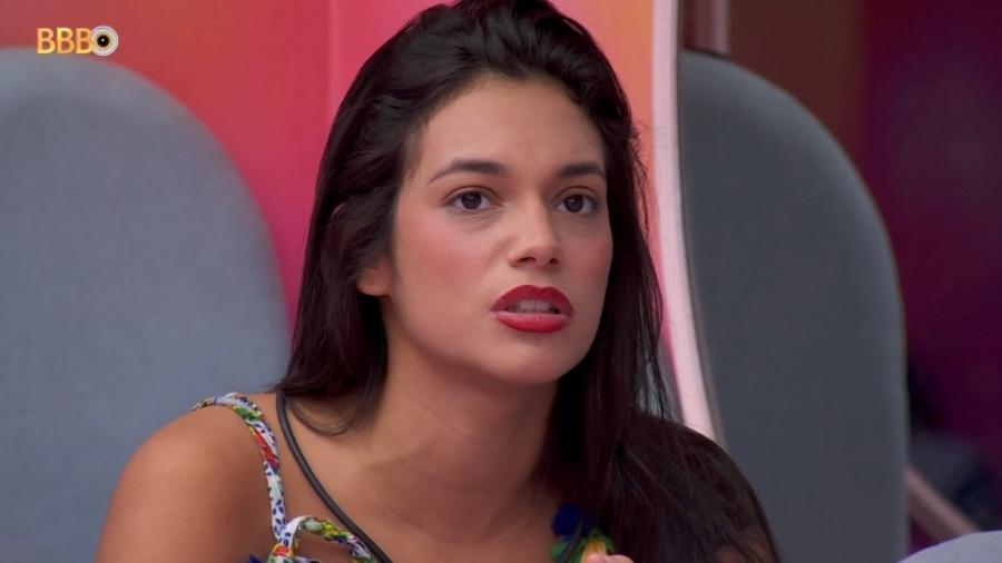 BBB 24: Alane diz que se sente mal por não falar com pessoas do outro grupo