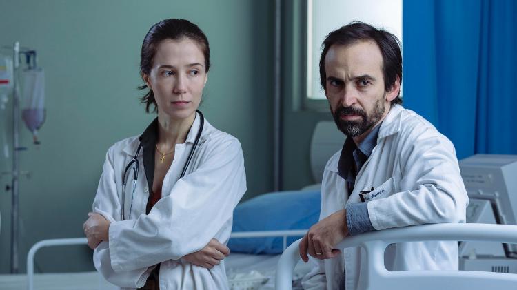 Marjorie Estiano e Julio Andrade protagonizaram as cinco temporadas de "Sob Pressão"