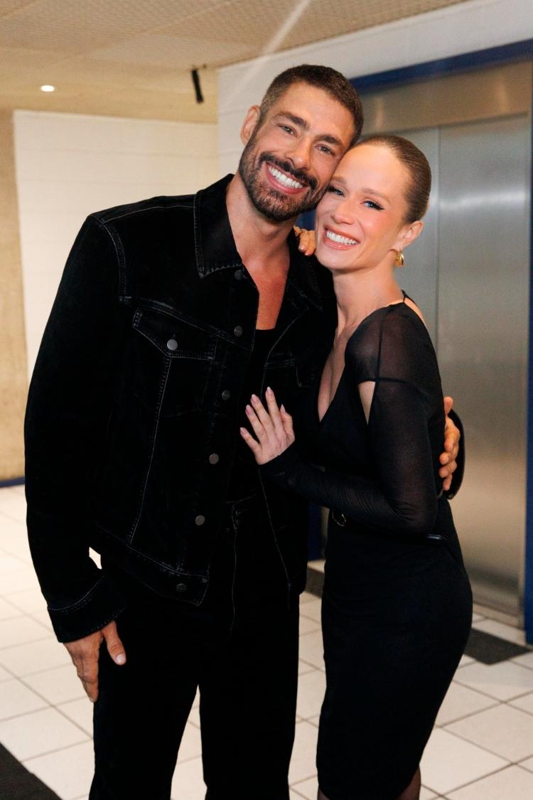 Cauã Reymond e Mariana Ximenes no Domingão com Huck Cauã Reymond e Mariana Ximenes no Domingão com Huck