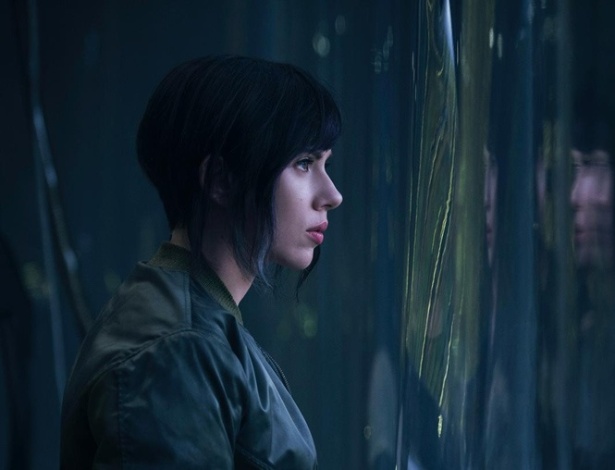 Scarlett Johansson na primeira imagem de "O Fantasma do Futuro" - Divulgação