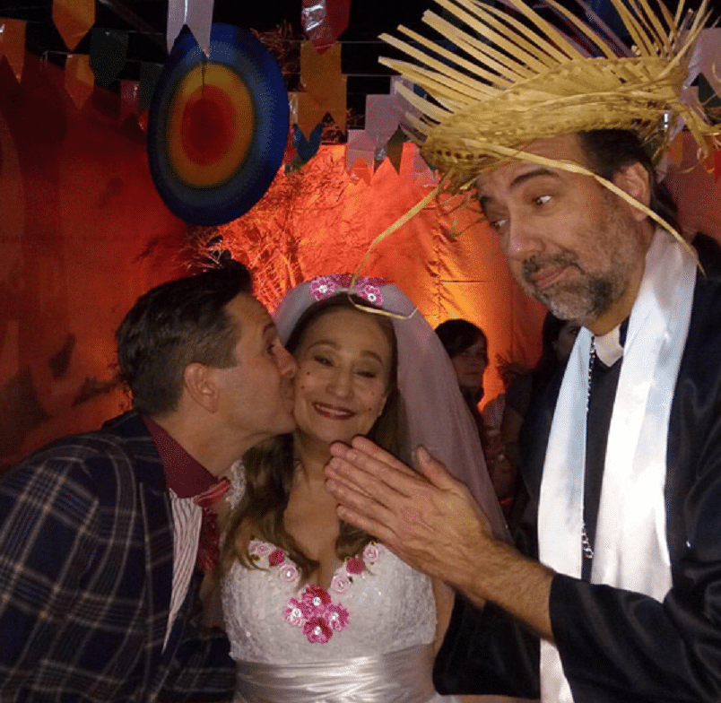 30.jun.2016 - Sônia Abrão se casa com Celso Zucatelli - Reprodução/Instagram/soniaabrao