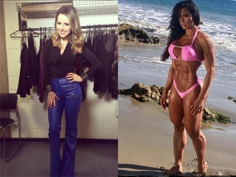 Dá para acreditar que Sandy é mais velha que Gracyanne Barbosa? Pois ela completou 34 anos em janeiro e a mulher de Belo faz a mesma idade em setembro - Reprodução/Instagram