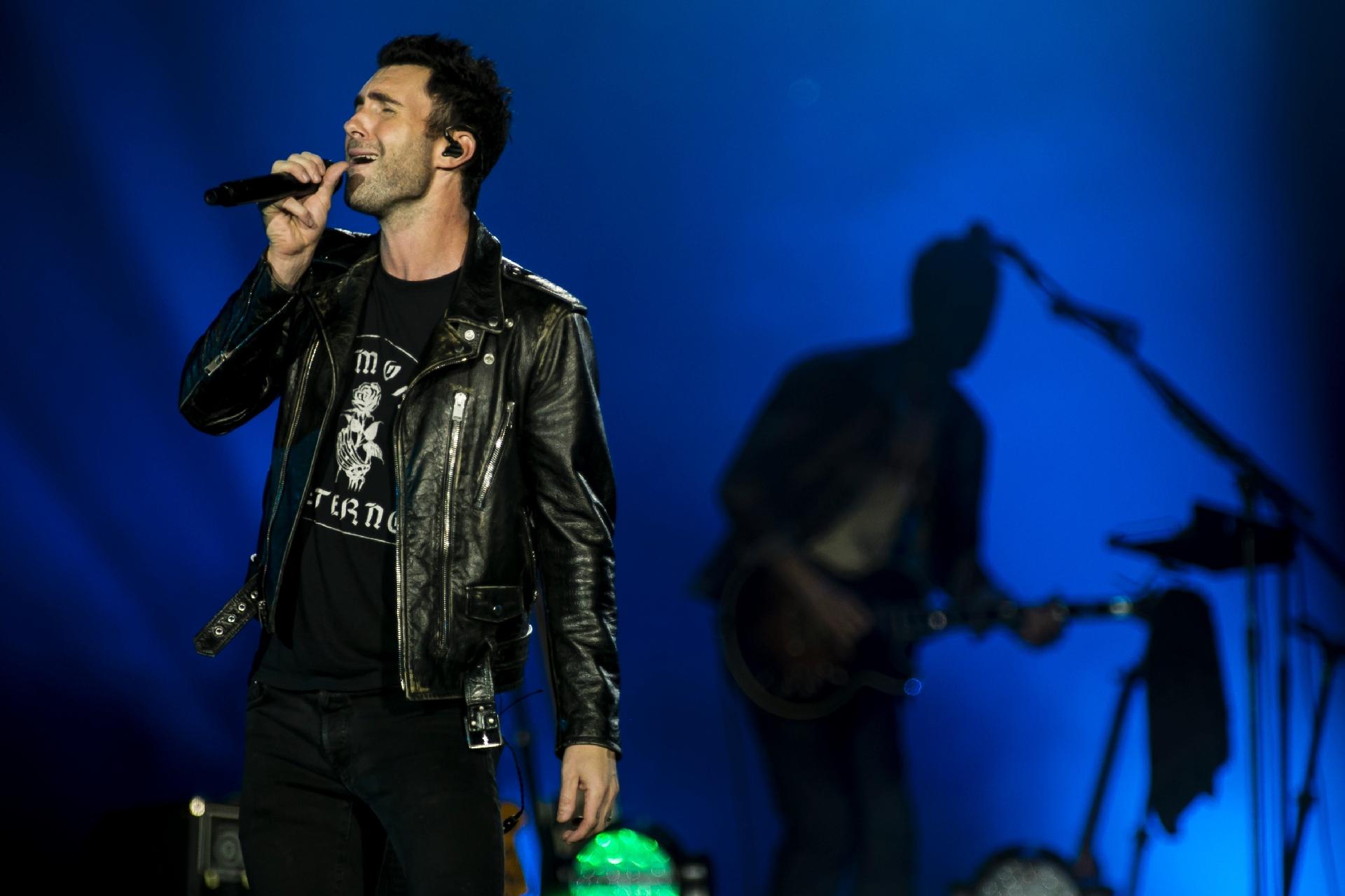 Maroon 5 substitui Lady Gaga e encerra primeira noite do Rock in Rio 2017 - Bruna Prado/UOL