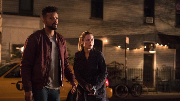Malcom (Eka Darville) e Trish (Rachael Taylor) em cena da segunda temporada de "Jessica Jones" - Divulgação/Netflix - Divulgação/Netflix
