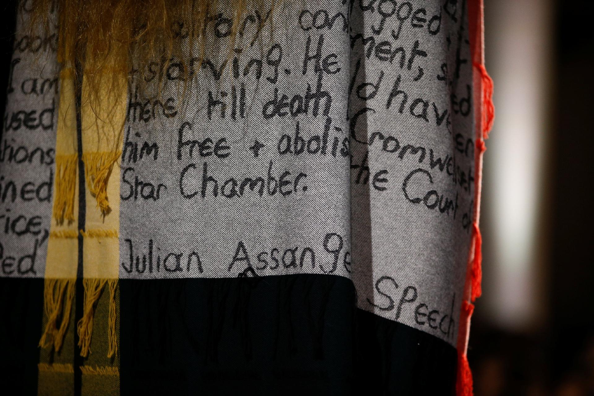 Vivienne Westwood na Semana de Moda de Londres - Reuters