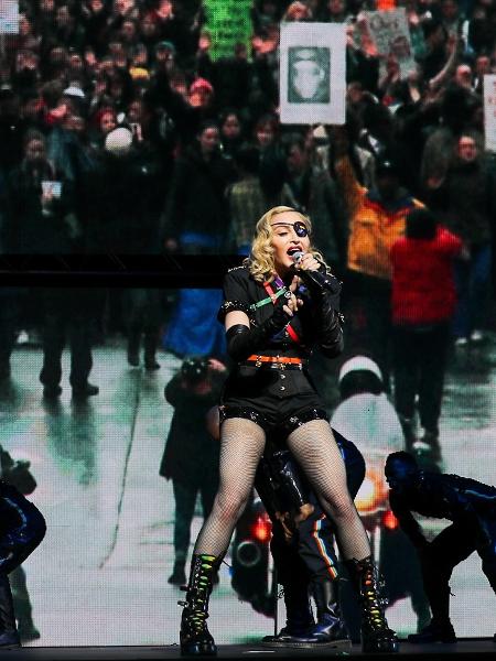 Madonna faz show em Nova York em Pride Island - Jeenah Moon/Reuters