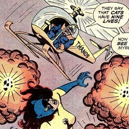 Thanos e seu helicóptero  - Reprodução - Reprodução