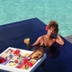 Juliana Paes exibe café da manhã de hotel luxuoso nas Maldivas - Imagem: Reprodução/Instagram