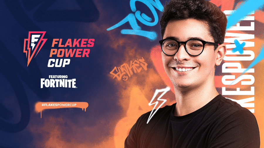 Flakes Power Cup acontece em julho e promete apresentar novos talentos do Fortnite - Divulgação/FlakesPower