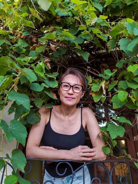 A autora paranaense Marina Miyazaki - Arquivo pessoal