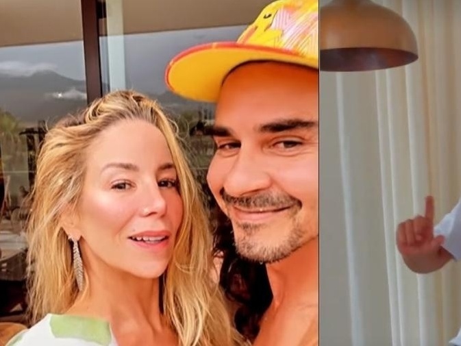 Dani Winits elogia André: 'Amo esse homem, relação incondicional'